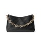 Replica Gucci GG Emblem Small Shoulder Bag 815263 Black