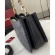 Replica Gucci GG Emblem Small Shoulder Bag 815263 Black