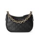 Replica Gucci GG Emblem Small Shoulder Bag 815409 Black
