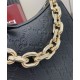 Replica Gucci GG Emblem Small Shoulder Bag 815409 Black