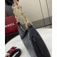 Replica Gucci GG Emblem Small Shoulder Bag 815409 Black