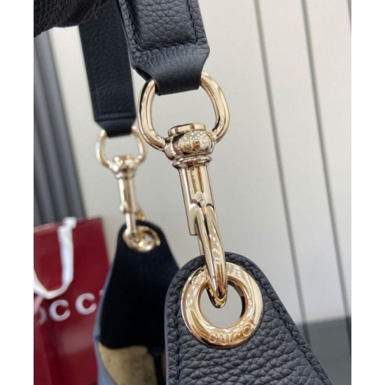 Replica Gucci B Medium Shoulder Bag 820169 Black