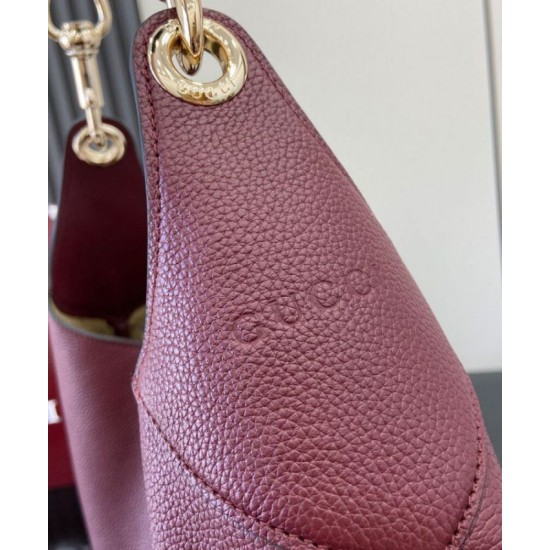 Replica Gucci B Medium Shoulder Bag 820169 Mauve