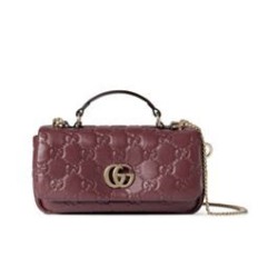 Replica Gucci GG Milano Mini Top Handle Bag 806017 Mauve