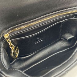 Fake Gucci GG Milano Mini Top Handle Bag Black Replica