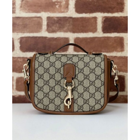 Replica Gucci GG Emblem Mini Shoulder Bag 815211 Coffee Replica Gucci GG Emblem Mini Shoulder Bag 815211 Coffee
