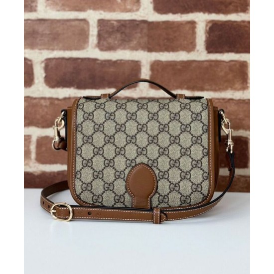 Replica Gucci GG Emblem Mini Shoulder Bag 815211 Coffee Replica Gucci GG Emblem Mini Shoulder Bag 815211 Coffee