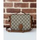 Replica Gucci GG Emblem Mini Shoulder Bag 815211 Coffee Replica Gucci GG Emblem Mini Shoulder Bag 815211 Coffee