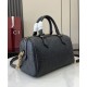 Replica Gucci GG Emblem Small Top Handle Bag 815255 Black
