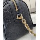 Replica Gucci GG Emblem Small Top Handle Bag 815255 Black