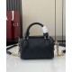 Replica Gucci GG Emblem Super Mini Top Handle Bag 815256 Black Replica Gucci GG Emblem Super Mini Top Handle Bag 815256 Black