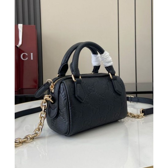 Replica Gucci GG Emblem Super Mini Top Handle Bag 815256 Black Replica Gucci GG Emblem Super Mini Top Handle Bag 815256 Black