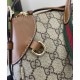 Replica Gucci GG Emblem Small Shoulder Bag 815218 Coffee Fake Gucci GG Emblem Small Shoulder Bag 815218 Coffee Replica