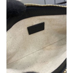 Replica Gucci GG Emblem Super Mini Bag 815278 Black