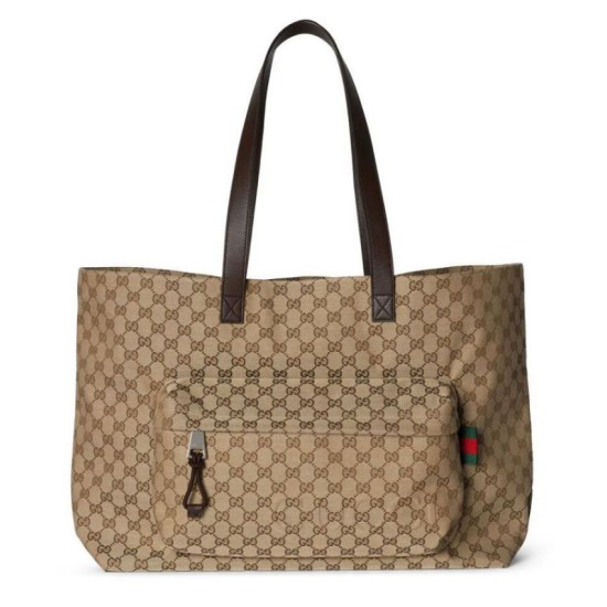 Replica Gucci Large GG Tote Bag 802166 Apricot Fake Gucci Large GG Tote Bag 802166 Apricot Replica