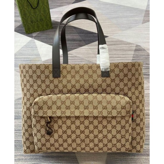 Replica Gucci Large GG Tote Bag 802166 Apricot Fake Gucci Large GG Tote Bag 802166 Apricot Replica