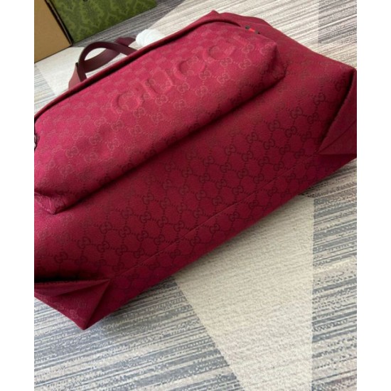 Fake Gucci Large GG Tote Bag 802166 Red Replica Fake Gucci Large GG Tote Bag 802166 Red Replica