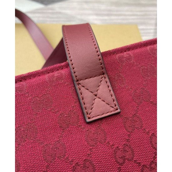 Fake Gucci Large GG Tote Bag 802166 Red Replica Fake Gucci Large GG Tote Bag 802166 Red Replica