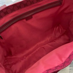 Fake Gucci Large GG Tote Bag 802166 Red Replica