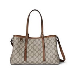 Replica Gucci GG Emblem Small Tote Bag 815214 Coffee