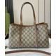 Fake Gucci GG Emblem Small Tote Bag 815214 Coffee Replica Replica Gucci GG Emblem Small Tote Bag 815214 Coffee
