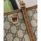 Fake Gucci GG Emblem Small Tote Bag 815214 Coffee Replica Replica Gucci GG Emblem Small Tote Bag 815214 Coffee