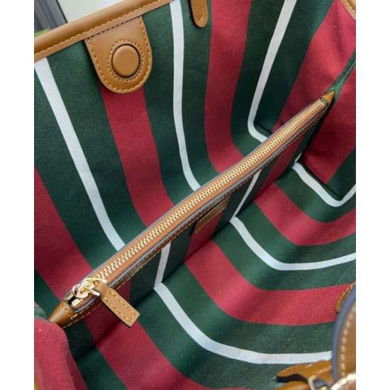 Fake Gucci GG Emblem Small Tote Bag 815214 Coffee Replica Replica Gucci GG Emblem Small Tote Bag 815214 Coffee