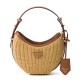Replica Prada Wicker And Leather Prada Arque Bag 1BC202 Coffee Replica Prada Wicker And Leather Prada Arque Bag 1BC202 Coffee