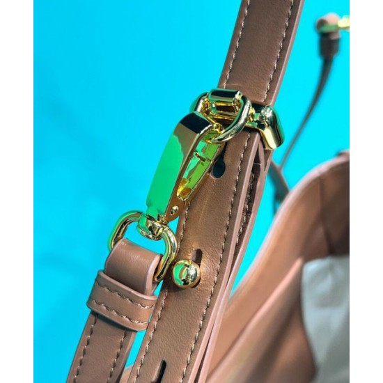 Replica Prada Wicker And Leather Prada Arque Bag 1BC202 Coffee Replica Prada Wicker And Leather Prada Arque Bag 1BC202 Coffee