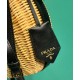 Replica Prada Wicker And Leather Prada Arque Bag 1BC202 Black Replica Prada Wicker And Leather Prada Arque Bag 1BC202 Black