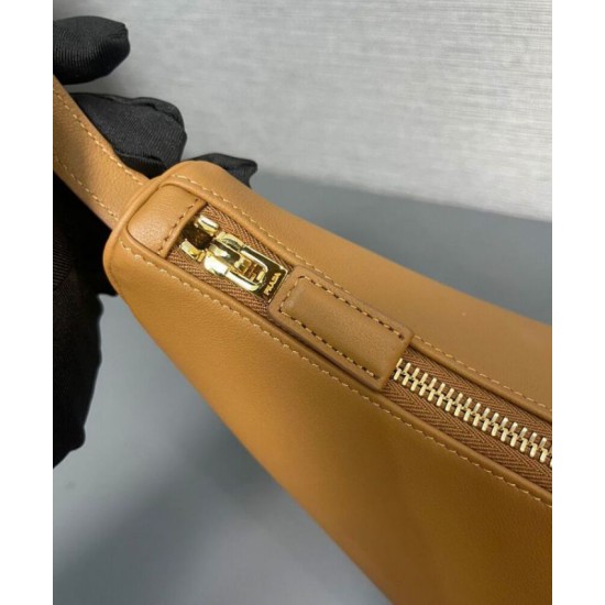 Replica Prada Large Shoulder Bag 1BC212 Coffee Replica Prada Large Shoulder Bag 1BC212 Coffee
