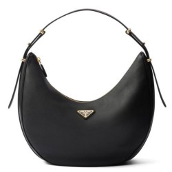 Replica Prada Large Shoulder Bag 1BC212 Black