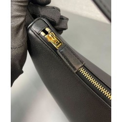 Replica Prada Large Shoulder Bag 1BC212 Black Replica Prada Large Shoulder Bag 1BC212 Black
