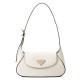 Replica Prada Small Shoulder Bag 1BD358 Cream Fake Prada Small Shoulder Bag 1BD358 Cream Replica