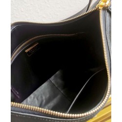 Fake Prada Imee Large Shoulder Bag 1BC228 Black Replica Fake Prada Imee Large Shoulder Bag 1BC228 Black Replica