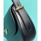 Replica Prada Arque Shoulder Bag With Flap 1BD365 Black Replica Prada Arque Shoulder Bag With Flap 1BD365 Black