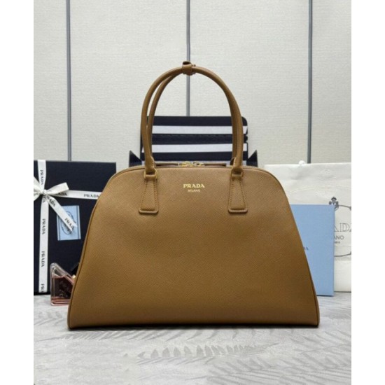 Replica Prada Large Saffiano Bag 1BG524 Coffee Fake Prada Large Saffiano Bag 1BG524 Coffee Replica
