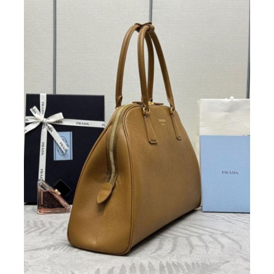 Replica Prada Large Saffiano Bag 1BG524 Coffee Fake Prada Large Saffiano Bag 1BG524 Coffee Replica