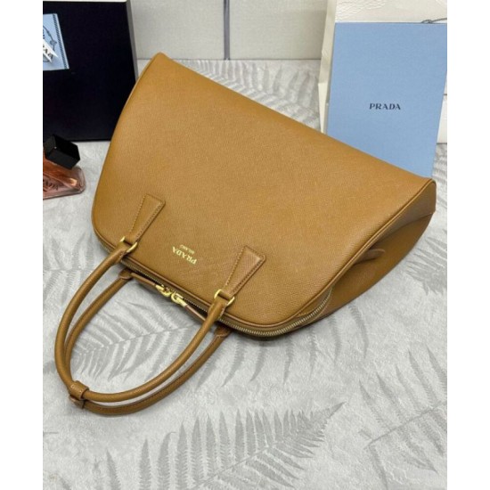 Replica Prada Large Saffiano Bag 1BG524 Coffee Fake Prada Large Saffiano Bag 1BG524 Coffee Replica