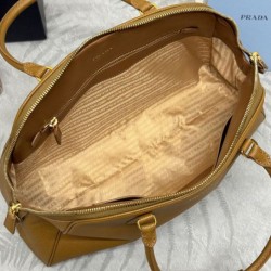 Fake Prada Large Saffiano Bag 1BG524 Coffee Replica
