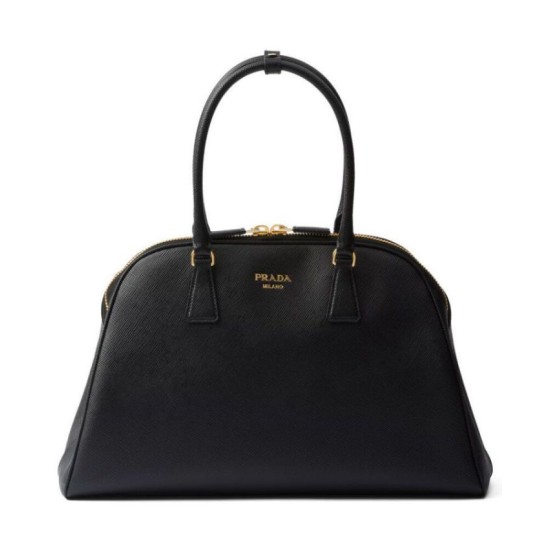 Fake Prada Large Saffiano Bag 1BG524 Black Replica Replica Prada Large Saffiano Bag 1BG524 Black