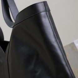 Replica YSL Saint Laurent Y Leather Tote Bag Black