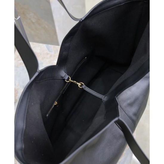 Replica YSL Saint Laurent Y Leather Tote Bag Black Replica YSL Saint Laurent Y Leather Tote Bag Black