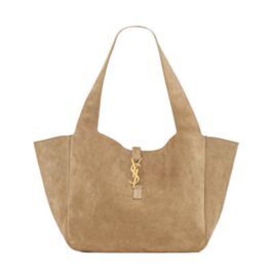 Fake YSL Saint Laurent Le 5 A 7 Bea In Suede Fawn Replica Fake YSL Saint Laurent Le 5 A 7 Bea In Suede Fawn Replica