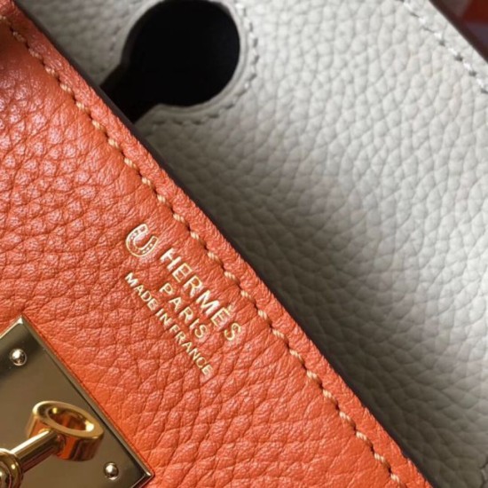 Replica Hermes Tri-Color Birkin 30cm Bag In Orange/White/Black Clemence Leather Replica Hermes Tri-Color Birkin 30cm Bag In Orange/White/Black Clemence Leather