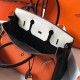 Replica Hermes Tri-Color Birkin 30cm Bag In Orange/White/Black Clemence Leather Replica Hermes Tri-Color Birkin 30cm Bag In Orange/White/Black Clemence Leather