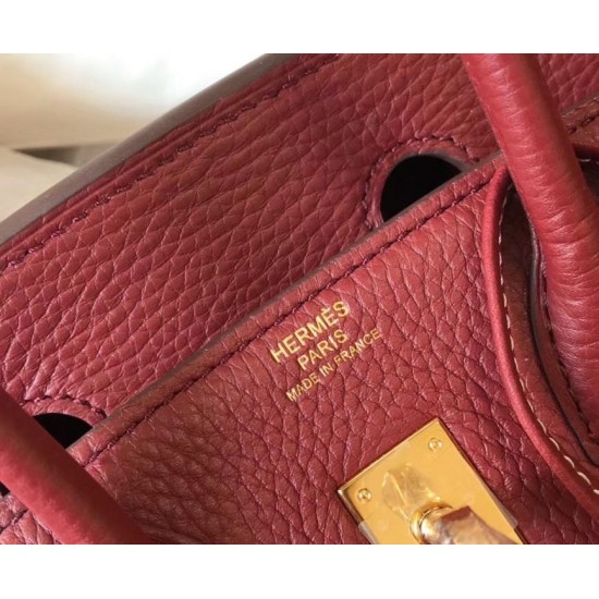 Replica Hermes Birkin 30cm Bag In Bordeaux Clemence Leather Fake Hermes Birkin 30cm Bag In Bordeaux Clemence Leather Replica
