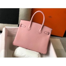 Replica Hermes Pink Clemence Birkin 30cm Bag GHW Fake Hermes Pink Clemence Birkin 30cm Bag GHW Replica