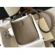 Fake Hermes Evelyne III TPM Mini Bag In Taupe Clemence Leather Replica Replica Hermes Evelyne III TPM Mini Bag In Taupe Clemence Leather