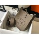 Fake Hermes Evelyne III TPM Mini Bag In Taupe Clemence Leather Replica Replica Hermes Evelyne III TPM Mini Bag In Taupe Clemence Leather